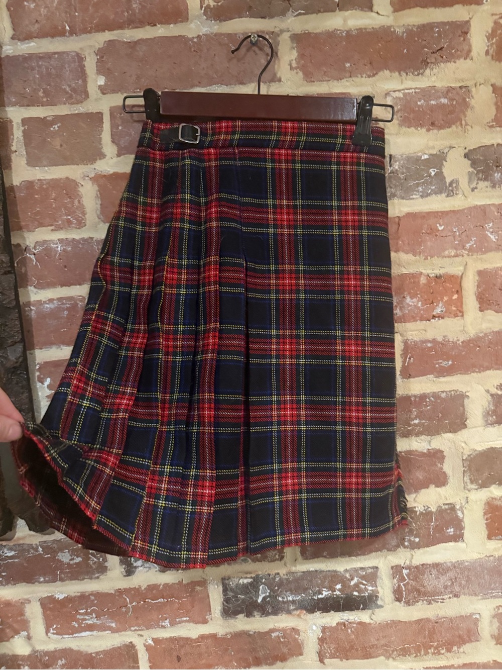 Genuine Scottish Kilt Vintage - Girls 7/8 Real Handmade in Scotland Skirt